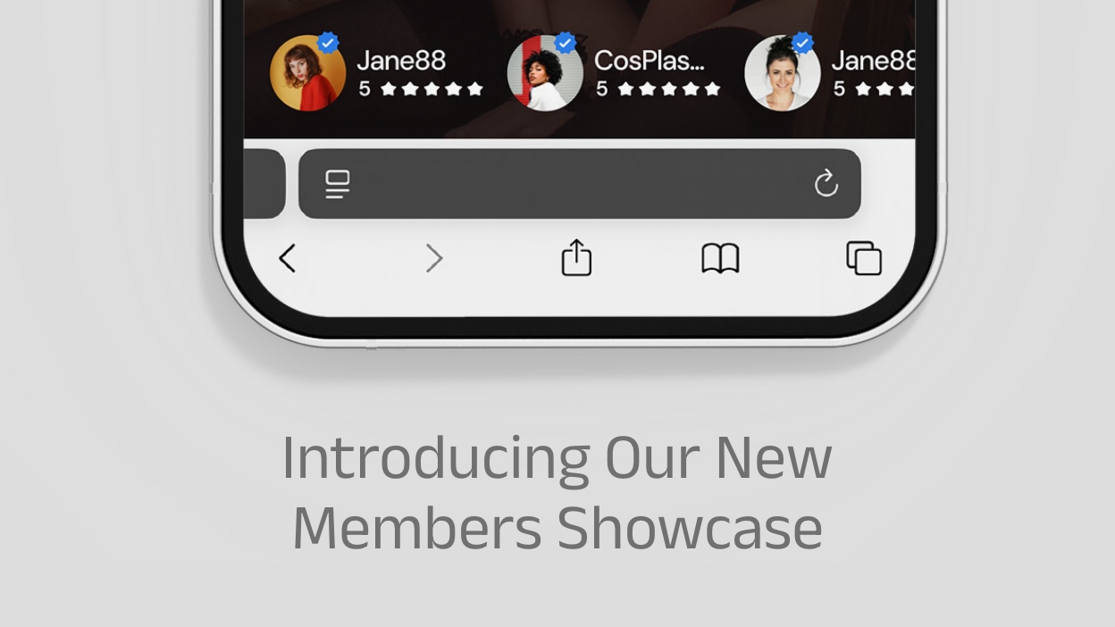 New Feature: Members Showcase