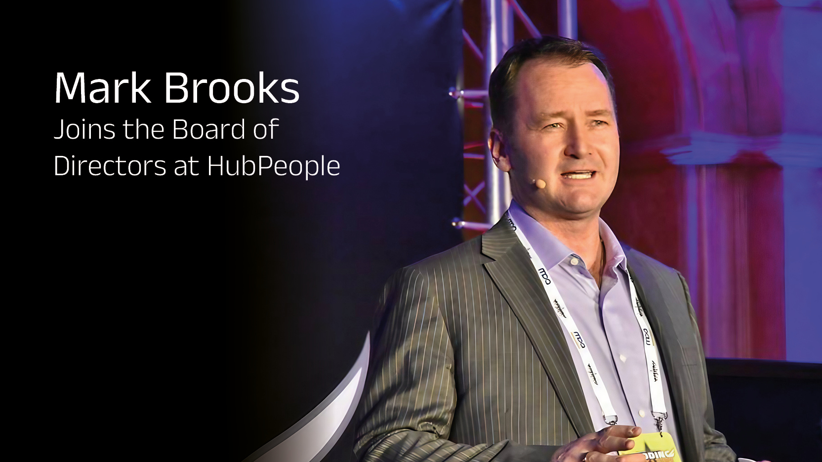 Welcome Mark Brooks