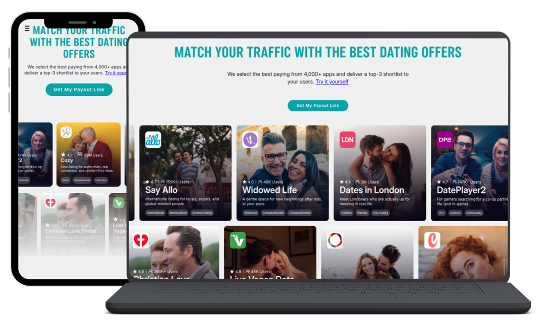 Find My Dating App — partner portal setup