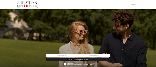 Christian dating brand — creative refresh example